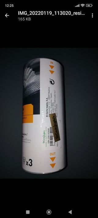 Raqueta bádminton set volantes