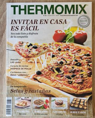 Tres revistas Thermomix