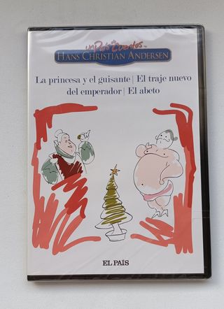 Lote cuentos Andersen en 5 DVDs