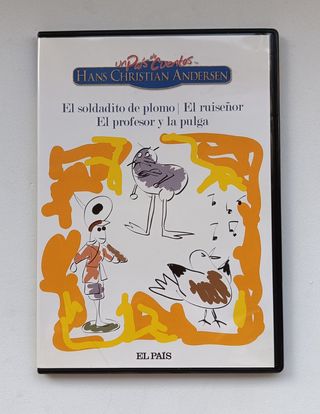 Lote cuentos Andersen en 5 DVDs