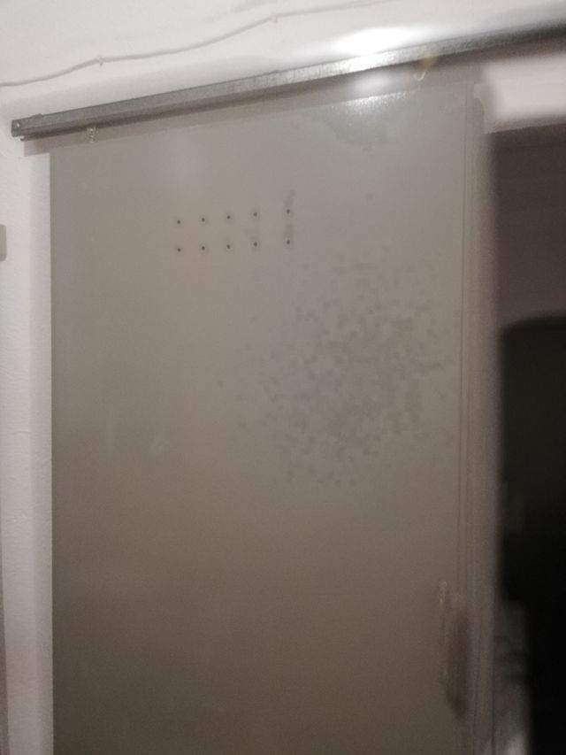 Puerta de hierro corredera