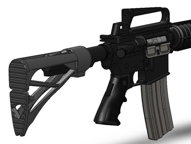 Culata m4 airsoft personalizable