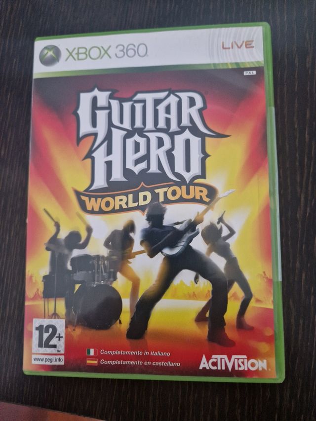 Juego xbox 360 guitar hero world tour