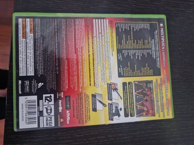 Juego xbox 360 guitar hero world tour