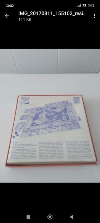 EL PALE JUEGO DE MESA