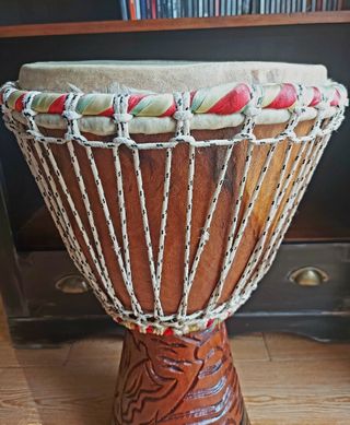 Djembé africano.