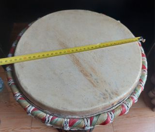 Djembé africano.