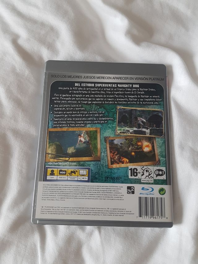 Uncharted el tesoro de Drake ps3