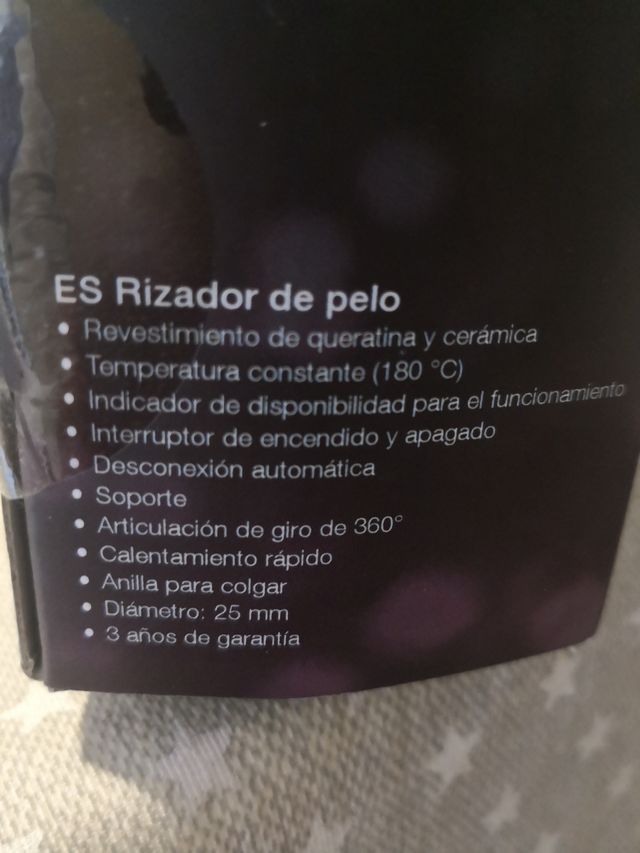 Rizador de pelo nuevo