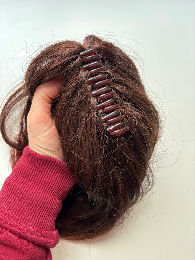 Pinza de cabello natural