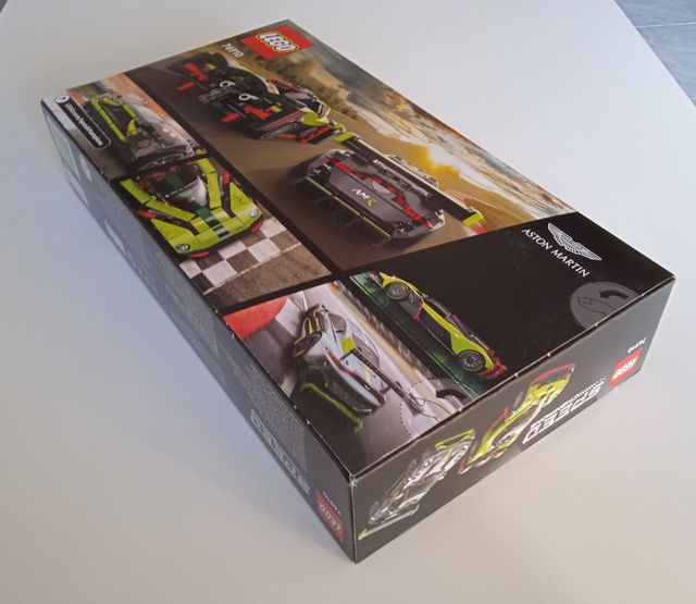 LEGO 76910 Aston Martin Valkyrie AMR y Vantage GT3