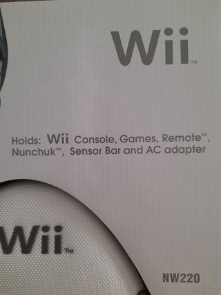OFICIAL NINTENDO"OFERTA"WII.  Bolsa trasporte Wii