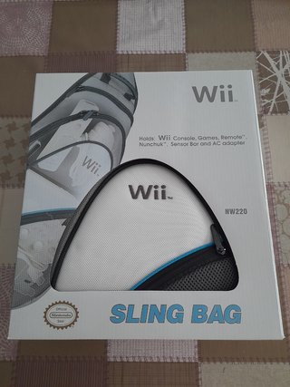 OFICIAL NINTENDO"OFERTA"WII.  Bolsa trasporte Wii