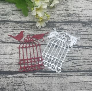 Troquel nº 44 - Jaula con pájaros