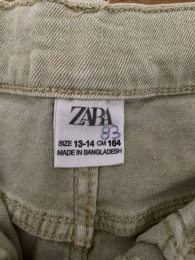 pantalon corto de verano del zara.