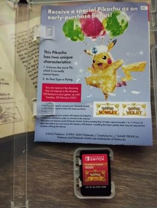 Pokemon Escarlata Scarlet Juego para Nintendo Swit