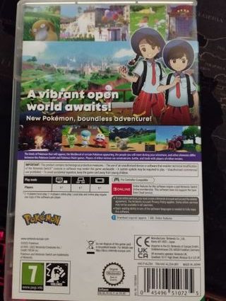 Pokemon Escarlata Scarlet Juego para Nintendo Swit