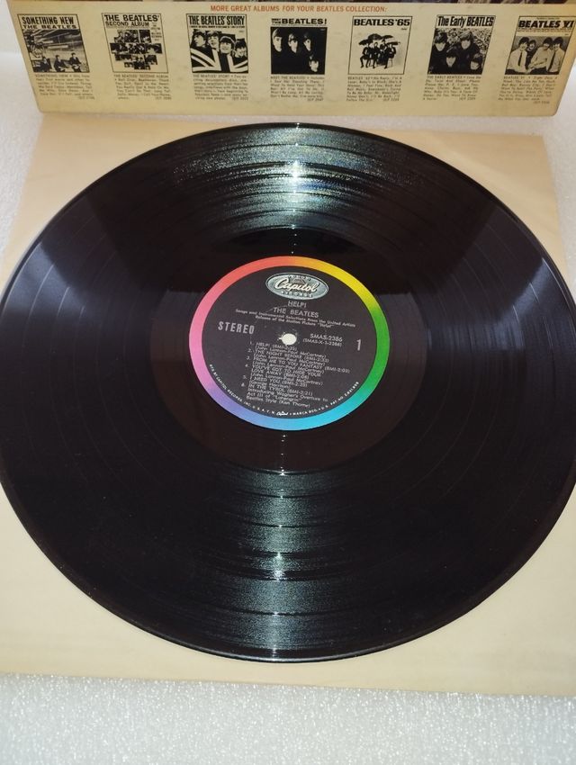 The Beatles Help LP stampa americana 