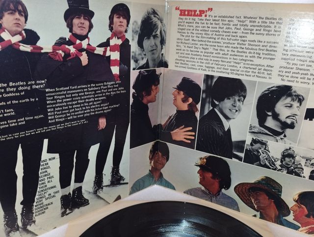The Beatles Help LP stampa americana 