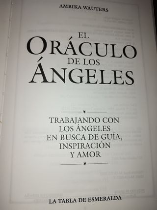El oráculo de los Ángeles (sólo libro) 