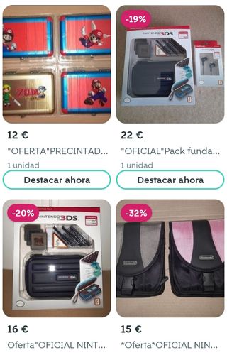OFERTA"NUEVO"Nintendo Switch:Funda transporte 