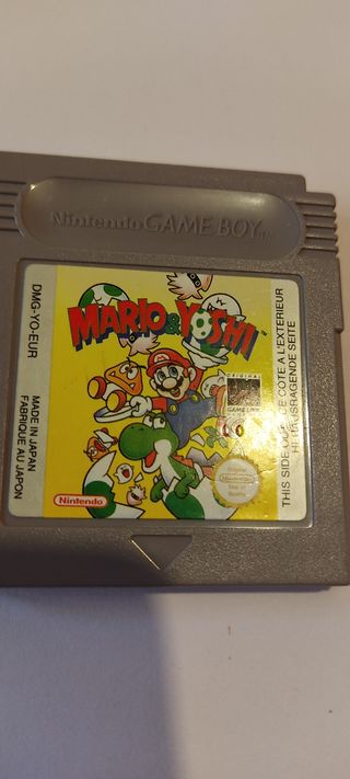 Mario y Yoshi Game boy