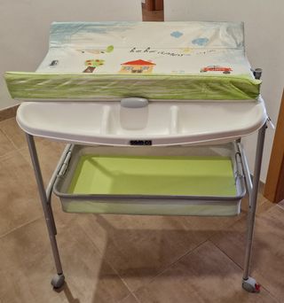 VENDO BAÑERA CAMBIADOR BEBE