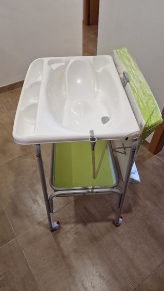 VENDO BAÑERA CAMBIADOR BEBE