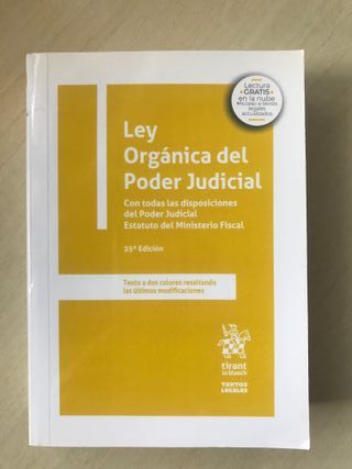 Ley orgánica del poder judicial