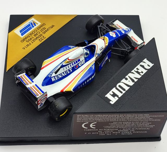 WILLIAMS RENAULT FW16 TEST CAR 1995 DAVID COULTHAR