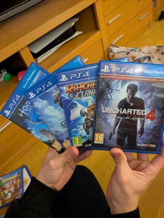 Pack Ps4: 4 videojuegos. 