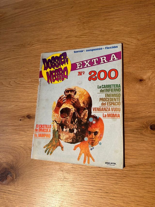 5 comic Dossier negro