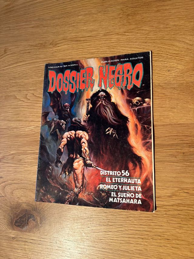 5 comic Dossier negro