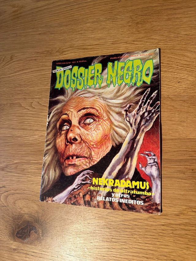 5 comic Dossier negro