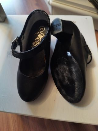 Zapatos de flamenco niña