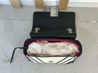 Bolso bombonera piel