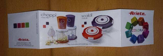 ARIETE COUKI - Griglia da tavola Portatile