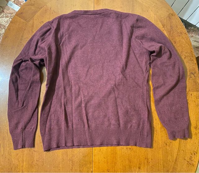 maglione bordò
