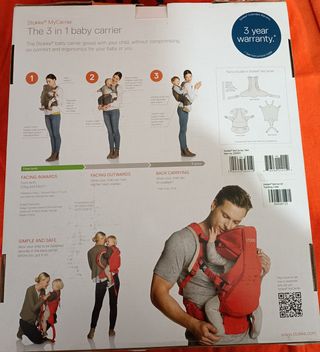 Mochila porta bebés