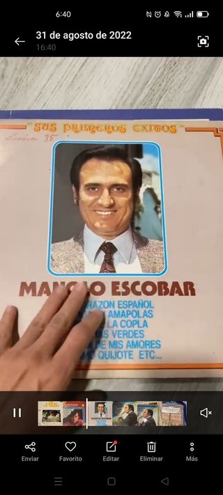 Lote vinilos tres estilos música