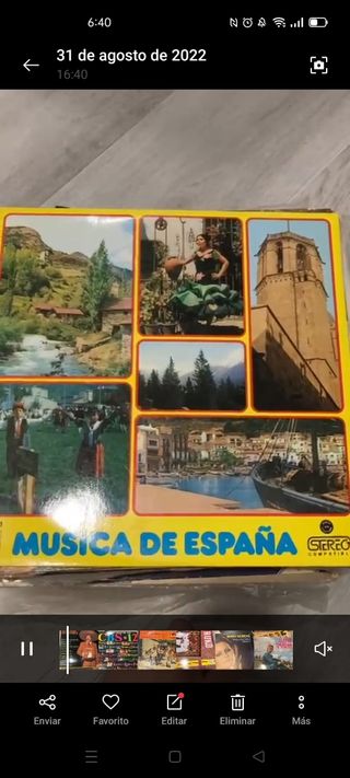 Lote vinilos tres estilos música
