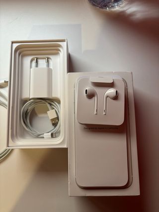Cargador y cascos Iphone