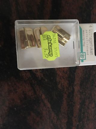 Barras portavisillos color metal