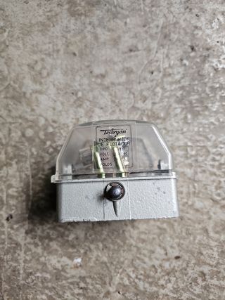 INTERRUPTOR MERCURIO TELERGON 3 POLOS