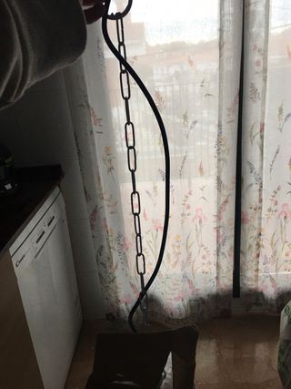 Farol blanco 6 caras para colgar