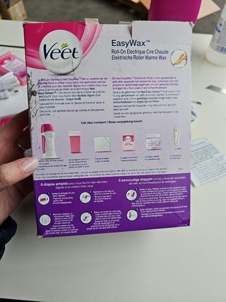 2 Depiladoras cera Veet eléctrica NUEVA