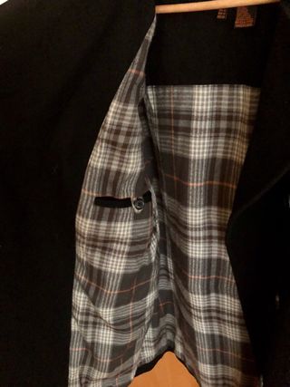 Abrigo lana hombre Zara talla M