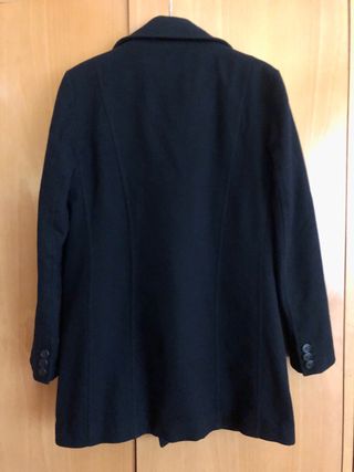 Abrigo lana hombre Zara talla M