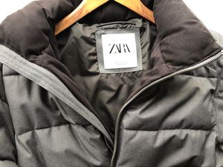 abrigo acolchado hombre Zara