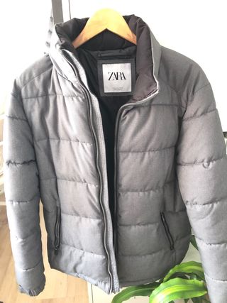 abrigo acolchado hombre Zara